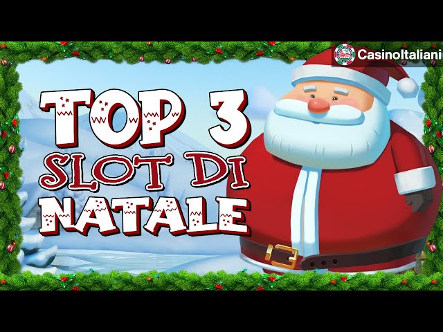 Top 3 SLOT di NATALE 2024