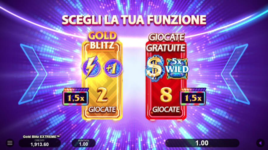 Gold Blitz Extreme acquisto opzione bonus