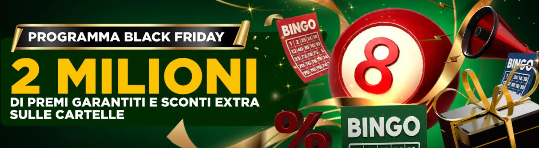 Promozione Black Friday di GoldBet.it