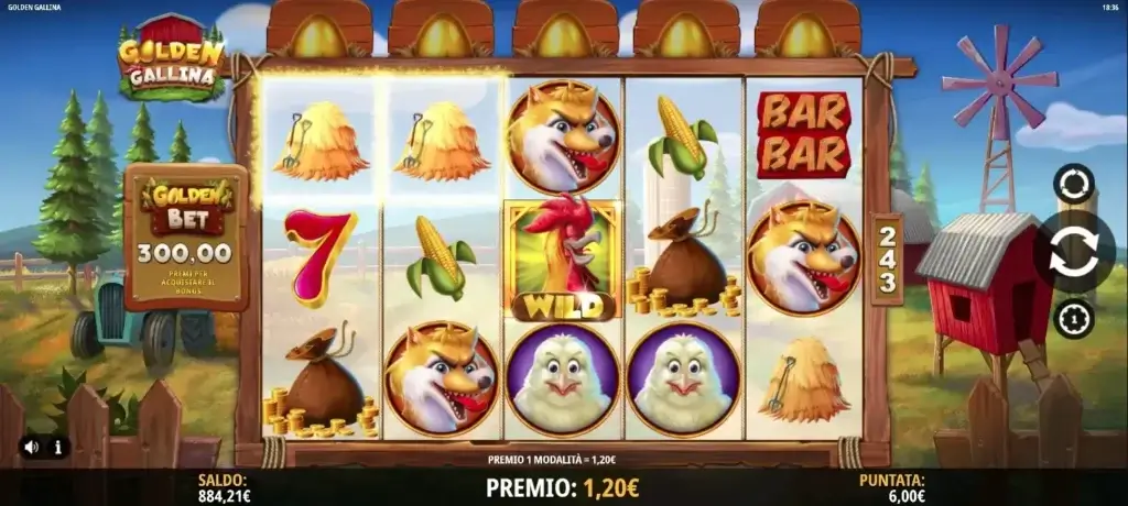La video slot Golden Gallina
