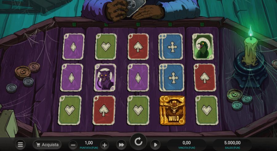 La slot Grim the Splitter, disponibile su LeoVegas anche in versione demo