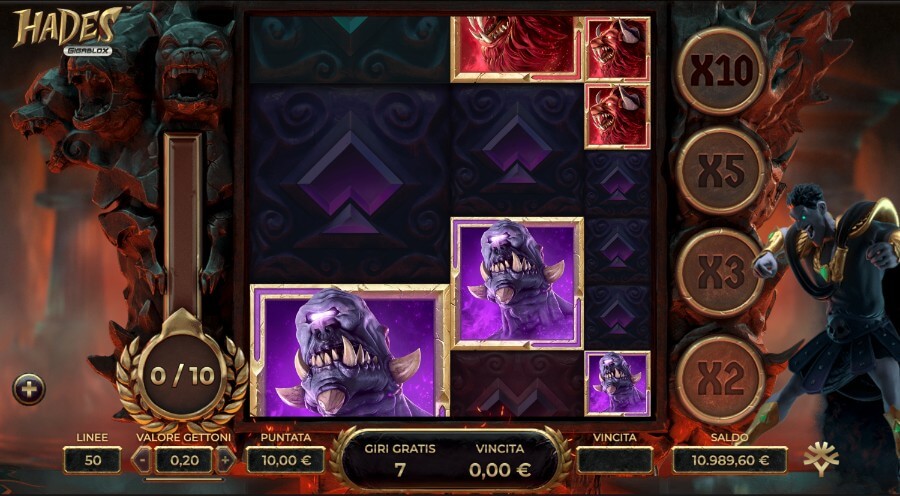 Giri gratuiti: slot Hades Gigablox