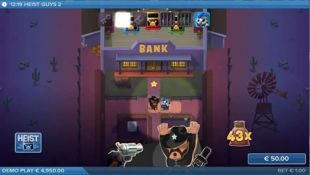 Heist Guys 2 video slot - Heist Game