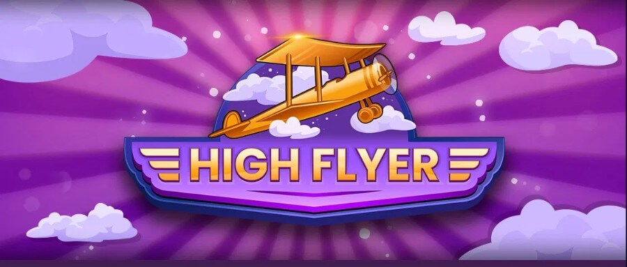Copertina ufficiale del crash game High Flyer