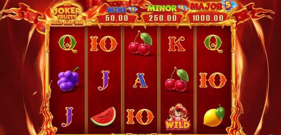 Schermata di Hot Joker Fruits Hold and Win