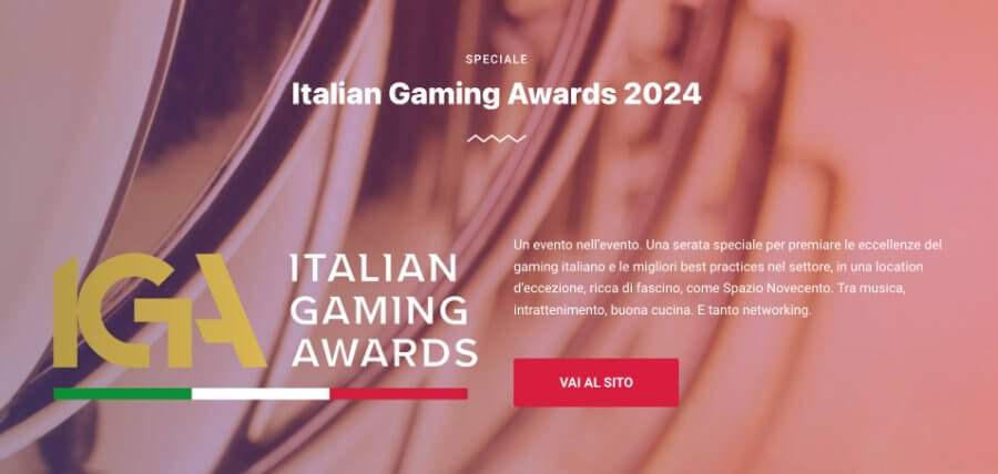 Aperte le candidature per la prima edizione degli Italian Gaming Awards alla nuova conferenza IGE