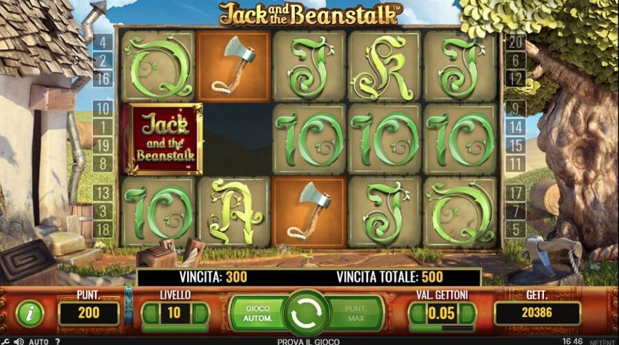 Slot machine online Jack and the Beanstalk