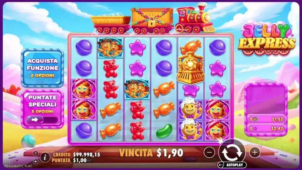La video slot Jelly Express