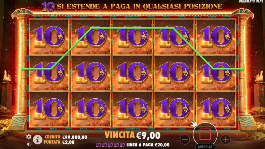 Funzione speciale: slot John Hunter and the Book of Tut