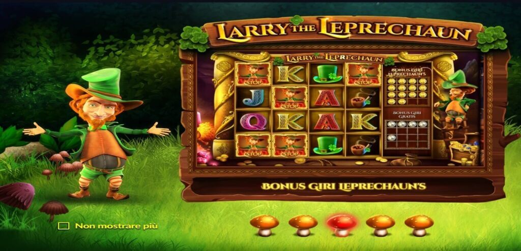La slot Larry the Leprechaun