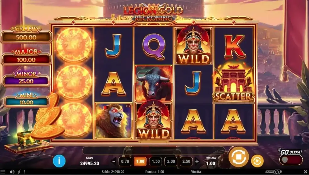 La slot digitale Legion Gold Reckoning