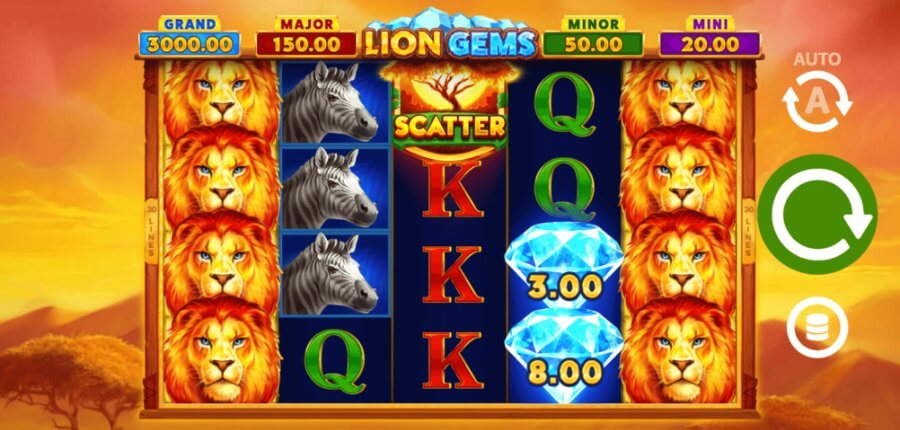Slot Lion Gems