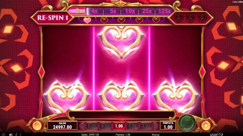 Funzione speciale nella slot Love Joker