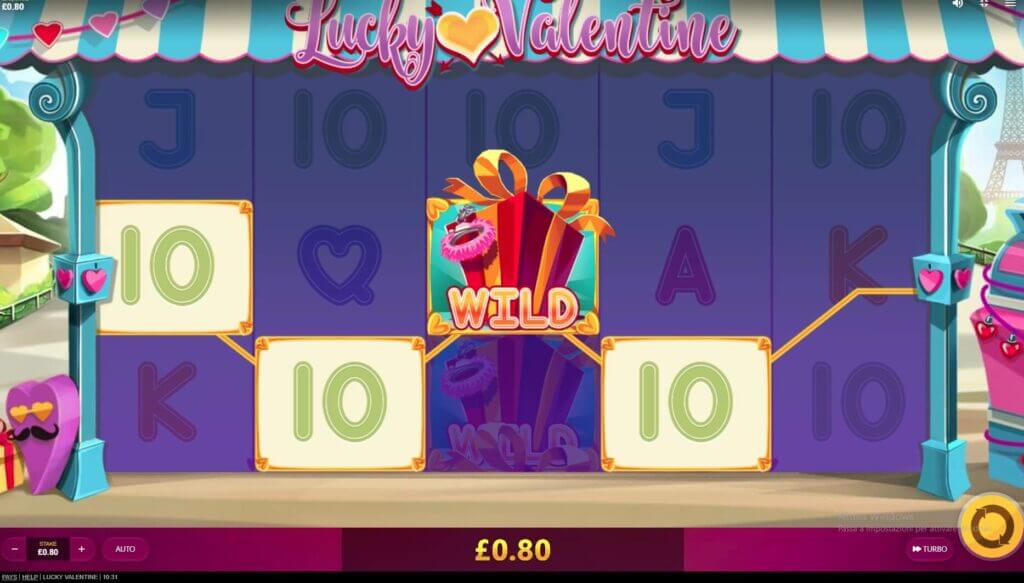 simbolo Wild - Lucky Valentine video slot 