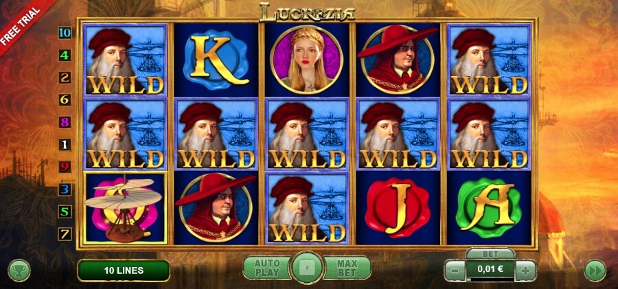 Recensione slot Lucrezia (Nazionale Elettronica)