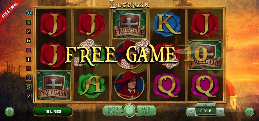 Free game slot Lucrezia (Nazionale Elettronica)