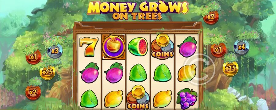 Immagine di gioco della slot Money Grows on Trees