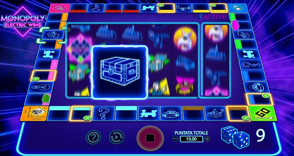 La video slot Monopoly Electric Wins