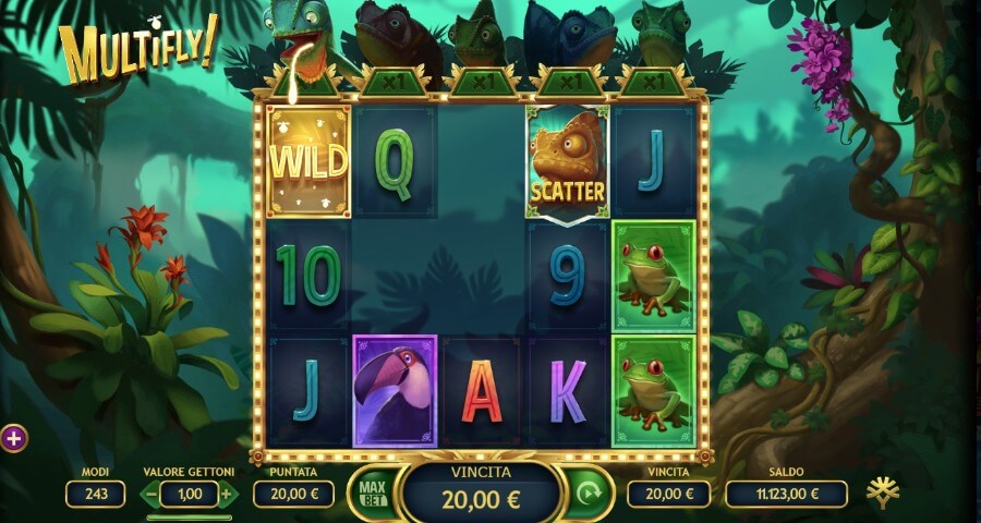 Design e schermata di gioco