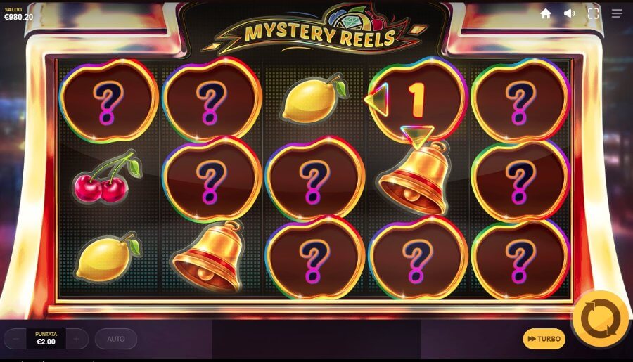 Mystery Reels slot simbolo misterioso