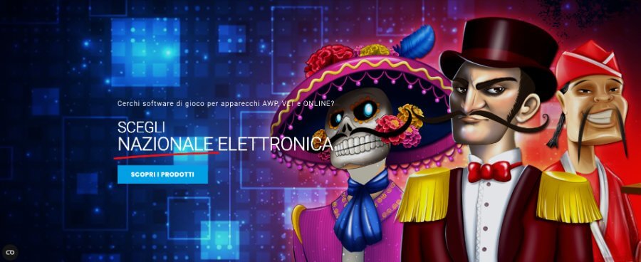 Banner promozionale di Nazionale Elettronica