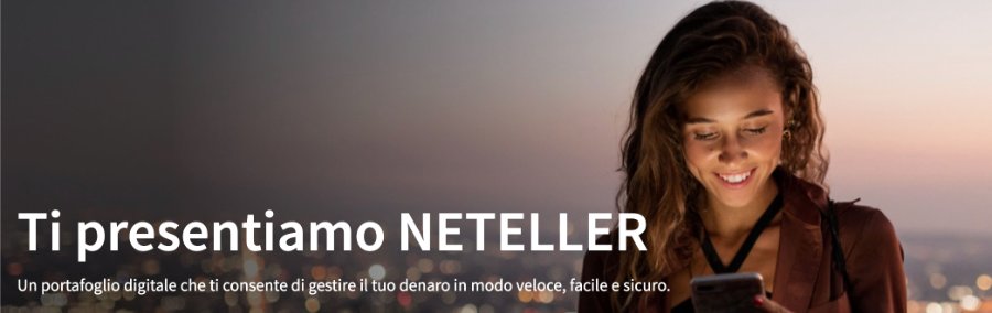 Neteller banner promozionale