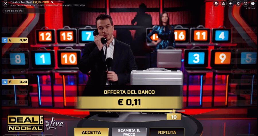 Offerta del banco a Deal or No Deal Live