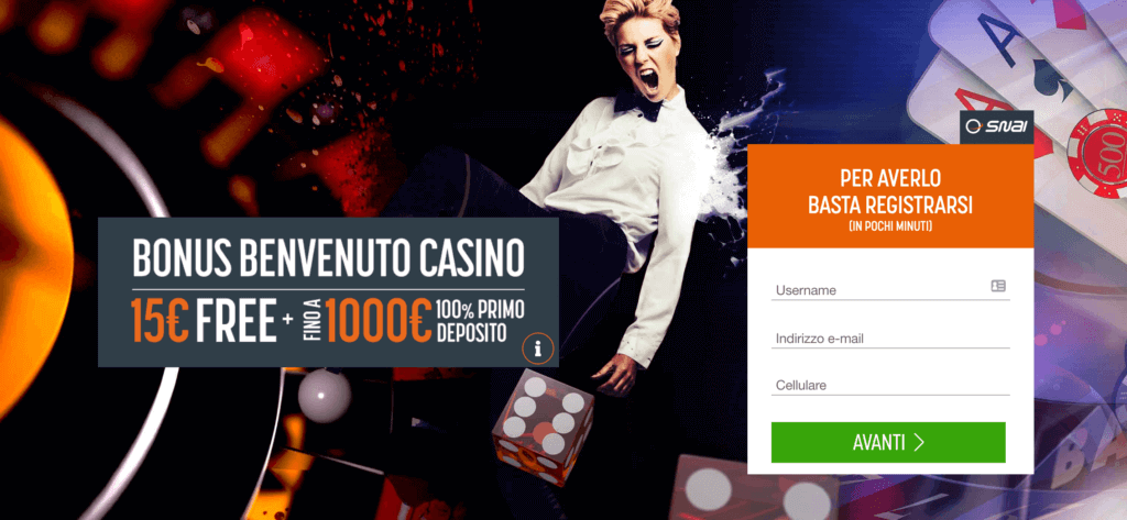 Offerte online casino - SNAI