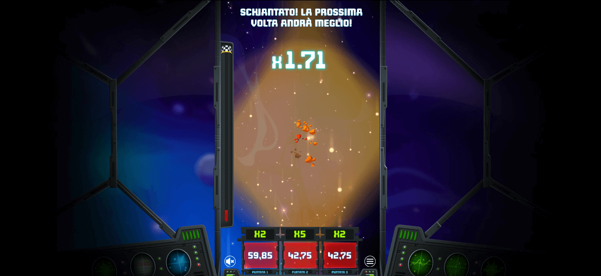 Rocket Racers Slots Rocket Racers Recensione Crash Game - RTP 96% e auto cashout!