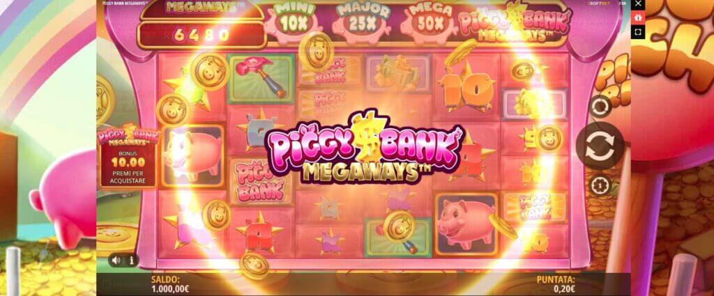 La slot online Piggy Bank Megaways