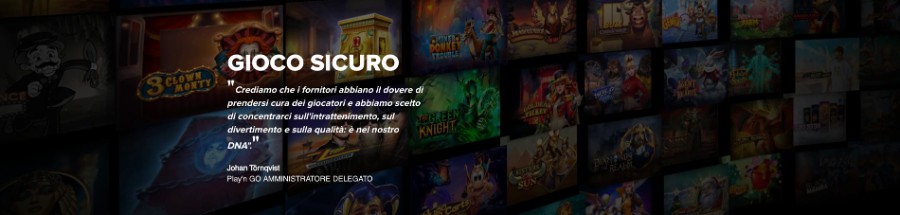 Sicurezza di Play'n GO