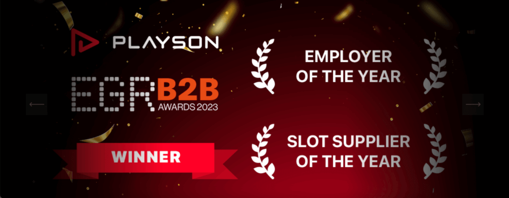 Premi Playson agli EGR B2B Awards