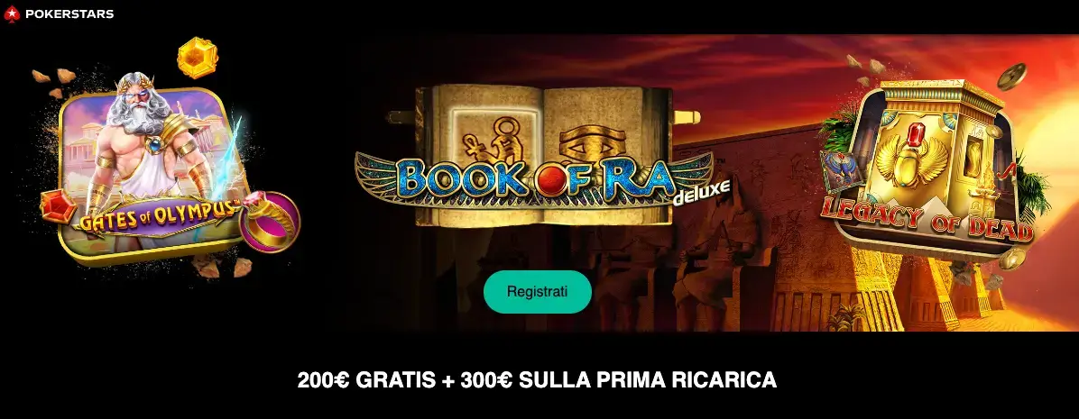 Bonus senza deposito con PokerStars
