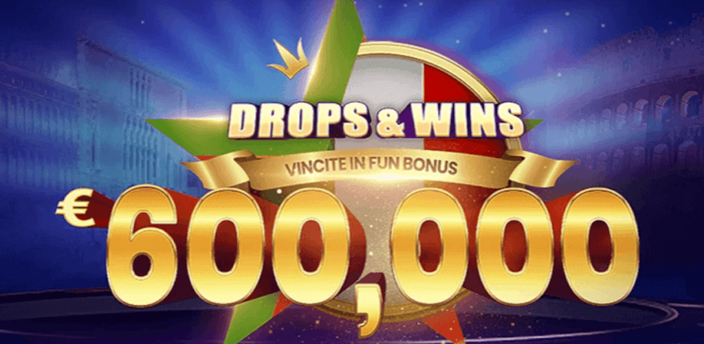 Drops and Wins promozioni casino online