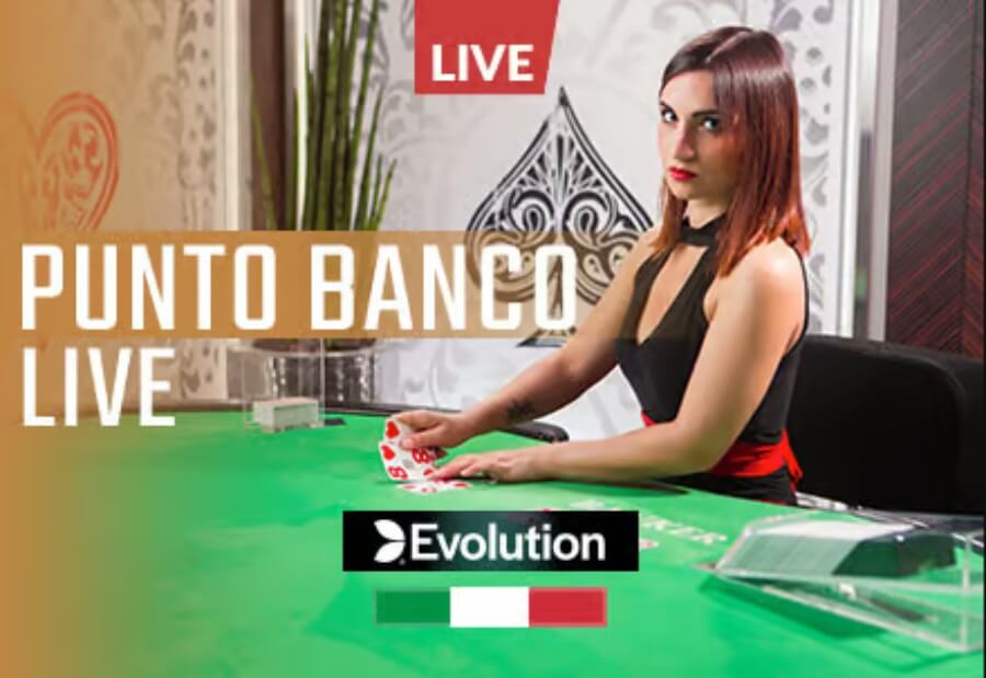Copertina del gioco live Punto Banco