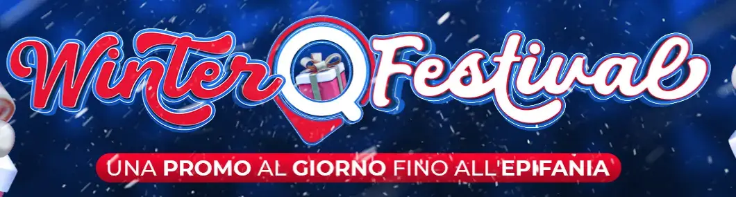 Winter Festival, promozione casinò di Quigioco per Natale