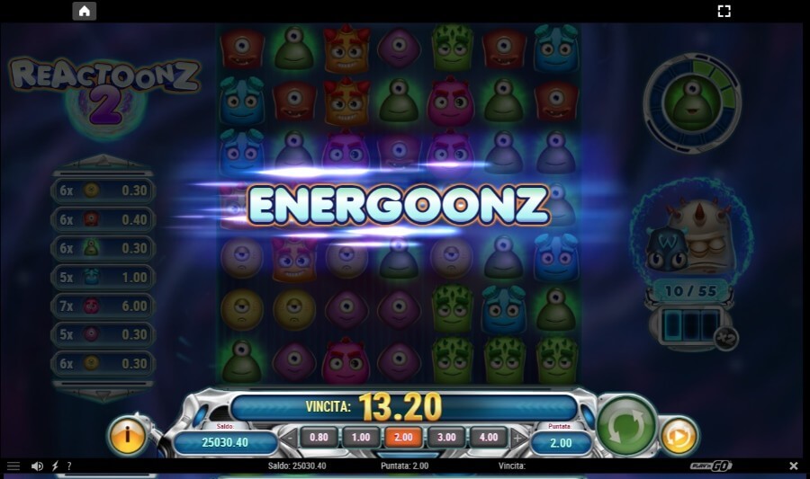 Funzione speciale Eenergoonz