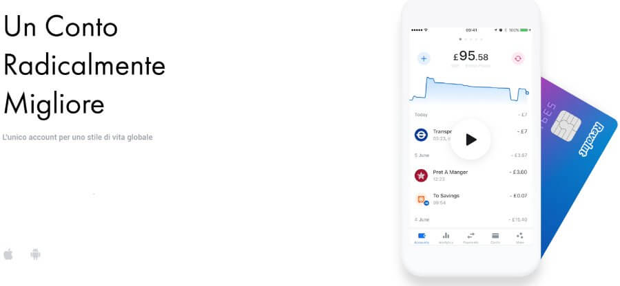 Revolut su mobile