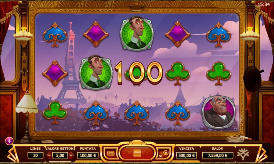 Schermata di gioco di Orient Express