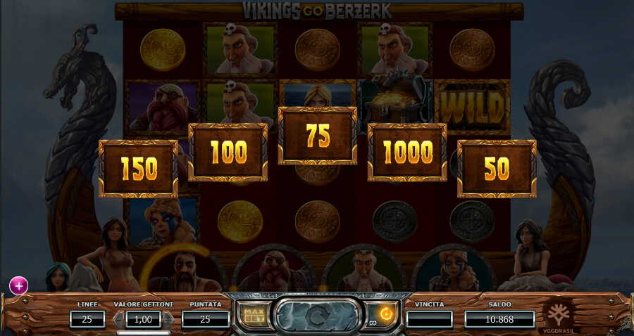 Funzione speciale della slot