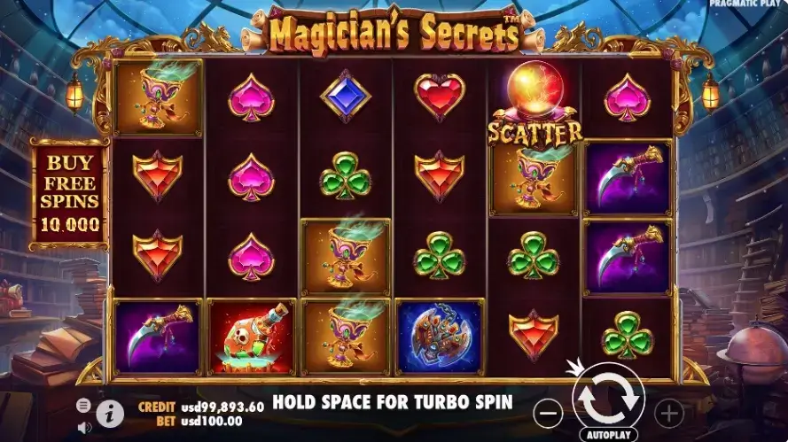 Giocate sulla slot Magician's Secret