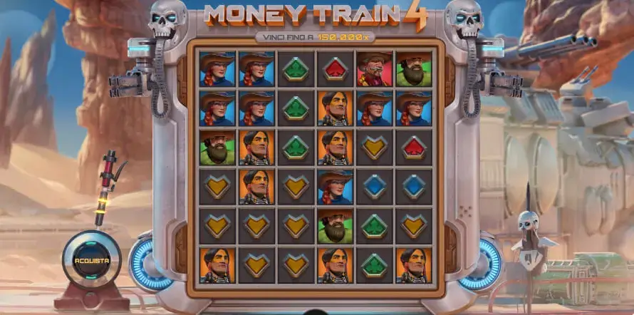 Giocate sulla slot online Money Train 4
