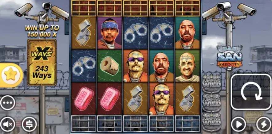 Slot online San Quentin: giocata sui rulli