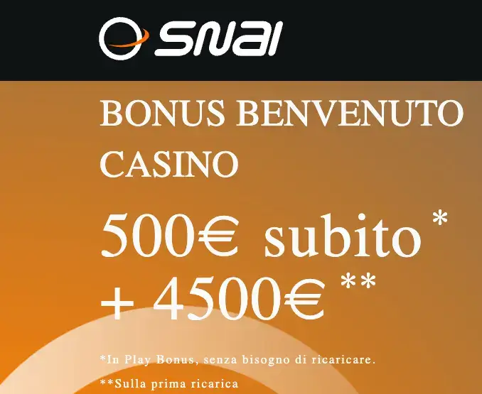 Bonus di Snai.it