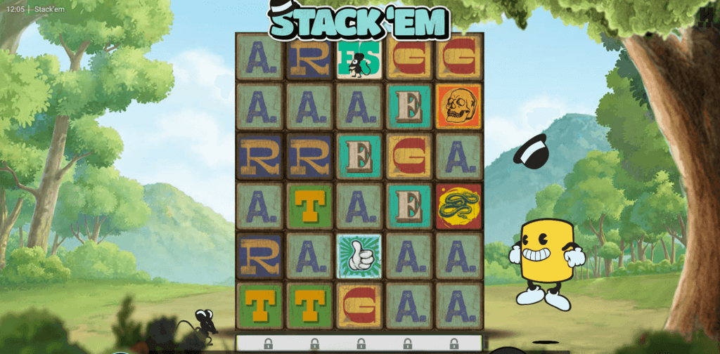 Schermata iniziale di Stack 'Em