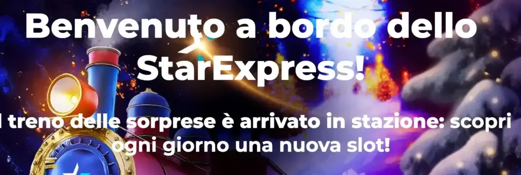 Promo di Natale StarExpress: StarCasinò.it
