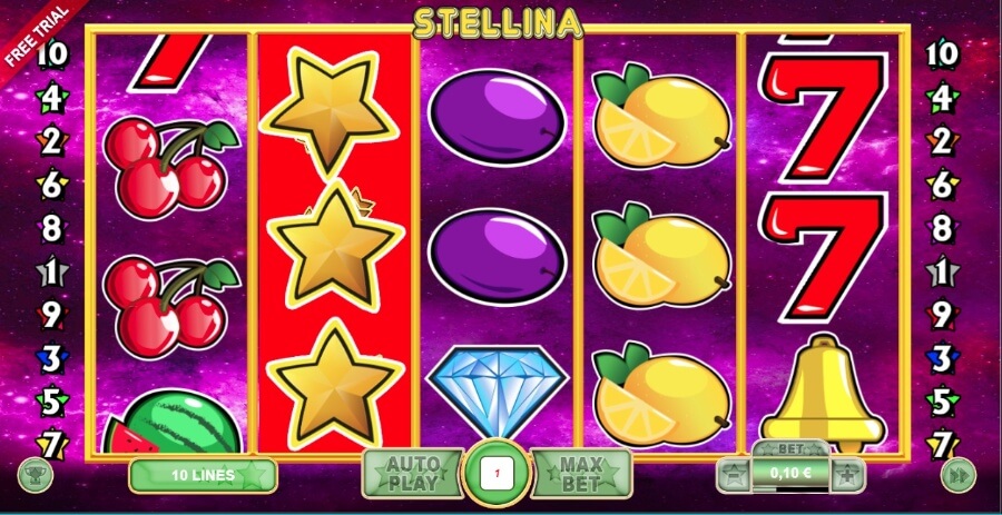 Funzione giri gratuiti slot Stellina