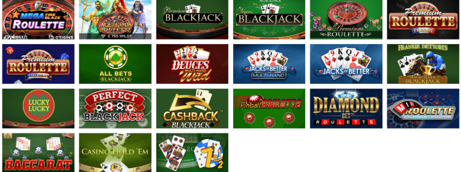I giochi su Casino.com