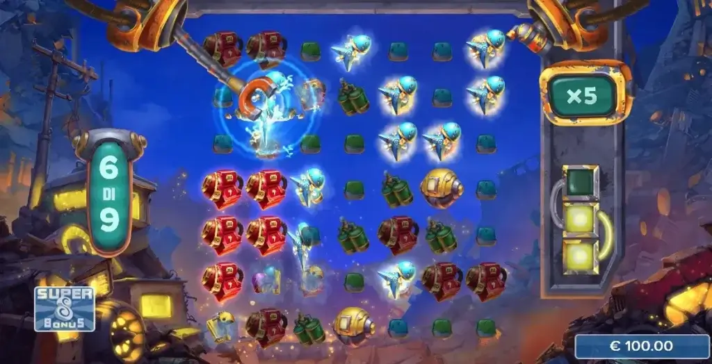 Funzione extra della Tinkerbot slot