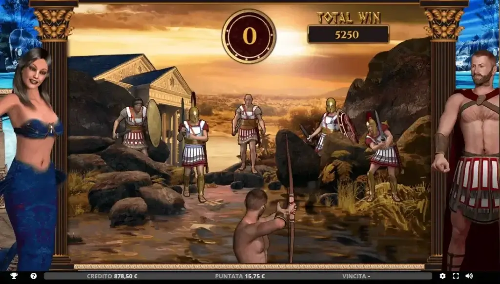 Il Bonus Arco nella slot digitale Ulisse